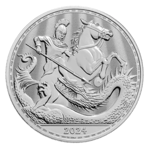 1 oz St George and the Dragon Silver Coin | 2024
