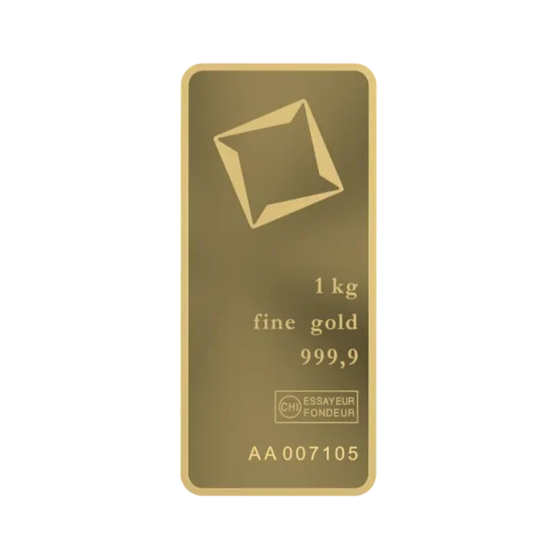 1 Kilo Gold Bar | Valcambi | Minted