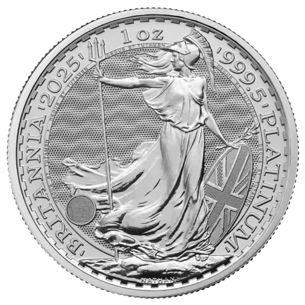 1 oz Britannia Charles III Platinum Coin | 2025