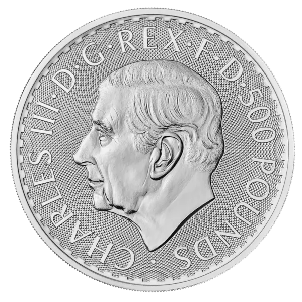 1 Kilo Britannia Charles III Silver Coin | 2025